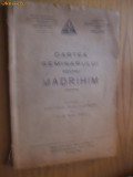 CARTEA SEMINARULUI PENTRU MADRIHIM - 1945, contine 192 pagini litografiate