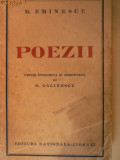 M.EMINESCU - POEZII - EDITIE DE G. CALINESCU - EDITURA CIORNEI