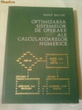 OPTIMIZAREA SISTEMELOR DE OPERARE ALE CALCULATOARELOR NUMERICE ~ VASILE BALTAC