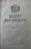 Buletin , foaie oficiala , nr. 42 , Iasi ,1849, Alta editura