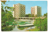 Carte postala-MAMAIA-Hotelurile Patria si National, Circulata, Europa, Printata