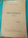 Cumpara ieftin DIMITRIE DUMBRAVA - DESTAINUIRI ( POEZII ) , 1938 *, Alta editura