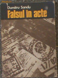 Falsul in acte-descoperire so combatere prin mijloace tehnico-criminalistice-Dumitru Sandu