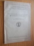 UN VIZIONAR AL LATINITATII - Basil Munteanu - 1945, 59 p., Alta editura