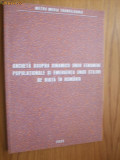 .. FENOMENE POPULATIONALE SI EMERGENTA UNOR STILURI DE VIATA IN ROMANIA - 2005