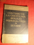 G.V.Plehanov - Rolul Personalitatii in Istorie -ed. 1945