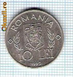 78 Moneda 10 LEI 1995 FAO -starea care se vede -ceva mai buna decat scanarea