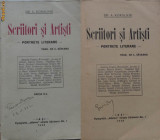 Dr. A. Koralnik , Scriitori si artisti , portrete literare , Iasi , 1930, Alta editura