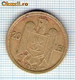 89 Moneda 20 LEI 1930 -starea care se vede -ceva mai buna decat scanarea