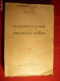 G. Zane - Economia de Schimb in Principatele Rom. - ed. 1930 Prima Editie- Ed. Casa Scoalelor , 461 pag.