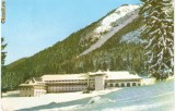 R-10032 Romania, RPR, Poiana Brasov, Hotelul &quot;Sporturilor&quot;, circulata,