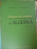 CULEGERE DE PROBLEME DE ALGEBRA -EDITIA A II-A