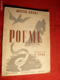 Maxim Gorki - Poeme - trad. de A.Toma - ed. 1945