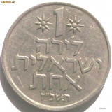 ISRAEL 1 LIRA 1967, 9 g., Copper-Nickel, 27.5 mm **, Asia