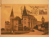 CASTELUL HUNIAZILOR - INCEPUT DE 1900 - ILUSTRATA MAXIMA SUPORT VECHI