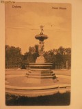 CRAIOVA - STATUIA DIN PARCUL BIBESCU - PERIOADA INTERBELICA