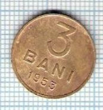 132 Moneda 3 BANI 1953 -starea care se vede -ceva mai buna decat scanarea