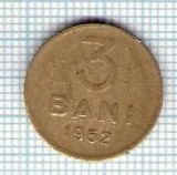 141 Moneda 3 BANI 1952 -starea care se vede -ceva mai buna decat scanarea