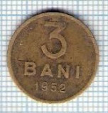 130 Moneda 3 BANI 1952 -starea care se vede -ceva mai buna decat scanarea