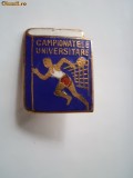 Campionatele universitare insigna sport romaneasca romania RSR de colectie hobby, Romania de la 1950