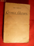 Ion Trivale - Cronici Literare - Prima Ed. 1915