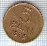 271 Moneda 5 BANI 1953 -starea care se vede -ceva mai buna decat scanarea