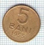 259 Moneda 5 BANI 1955 -starea care se vede -ceva mai buna decat scanarea