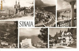 CPI (B755) SINAIA, MOZAIC, EDITURA CPCS, CIRCULATA, 1967, STAMPILE, Fotografie