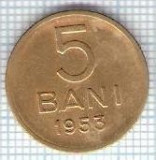 284 Moneda 5 BANI 1953 -starea care se vede -ceva mai buna decat scanarea