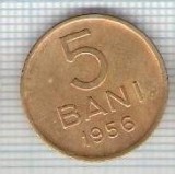 330 Moneda 5 BANI 1956 -starea care se vede -ceva mai buna decat scanarea