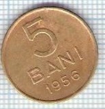 322 Moneda 5 BANI 1956 -starea care se vede -ceva mai buna decat scanarea