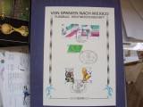 Mexic 1986 sport fotbal carton special
