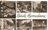 CPI (B820) BAILE HERCULANE, EDITURA MERIDIANE, CPCS, CIRCULATA, 1963, STAMPILE, Fotografie