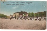 CPI (B428) ALBA - IULIA, PIATA MIHAI VITEAZUL, EDITATA 1917/21, CIRCULATA, Printata