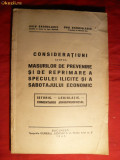 O.Sachelarie si O.Stanciulescu - Masuri Specula si Sabotaj -ed. 1943