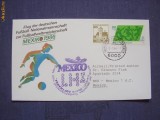 Germania 1986 sport fotbal carte postala