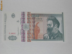 Bancnota 500lei(1992),NEUZATA! foto