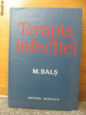 M. Bals - Terapia infectiei 1972 foto