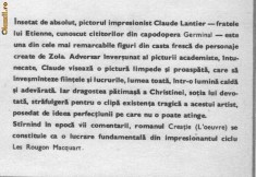 Emile Zola - Creatie