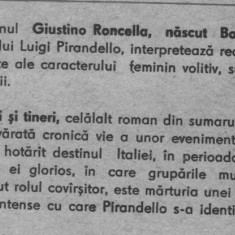 Luigi Pirandello - Giustino Roncella * Batarni si tineri