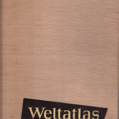 Atlas geografic in limba germana-editat Hermann Haack- Leipzig