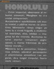 W Somerset Maugham - Honolulu