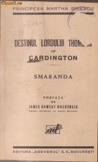 Martha Bibescu / Destinul Lordului Thomson (ed.interbelica) foto