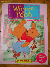 Album Panini colectie abtibilduri autocolante Winnie the Pooh foto