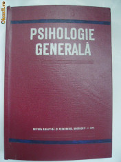 Al. Rosca - Psihologie generala (1976) foto