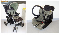 Carut Mothercare Urban Detour cu Carrycot(Scoica - Scaun masina) foto