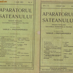 2 nr. Aparatorul Sateanului - revista populara (1914), Bucuresti