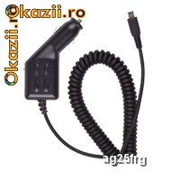 SONY ERICSSON INCARCATOR AUTO CAR CHARGER NOU - mufa microusb! foto