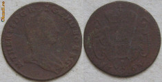 Austria 1 pfennig 1765 foto