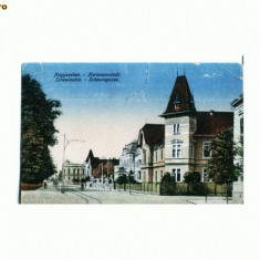 CP177-51 Nagyszeben-Hermannstadt (Sibiu) -circulata 1921Tecuci